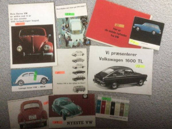 Diverse VW brochure  